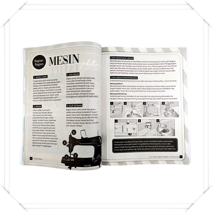 Terampil Menjahit A To Z Teknik Menjahit Mendesain Dan Membuat Pola Shopee Indonesia