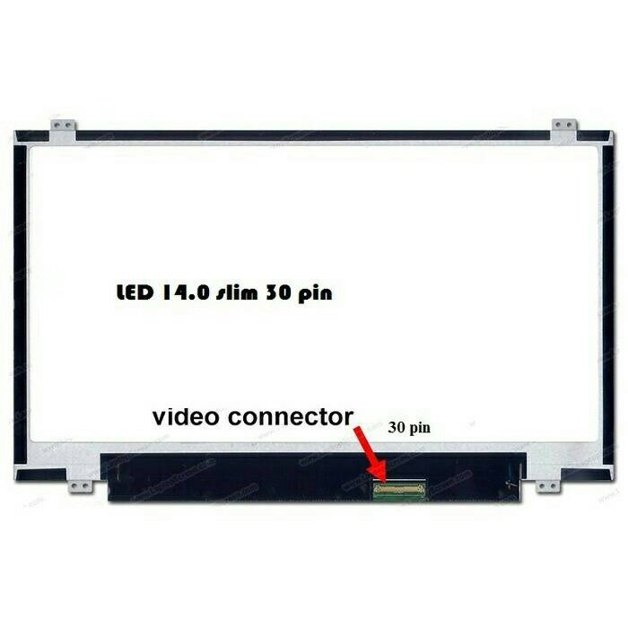 JUAL LAYAR LED LCD LAPTOP LENOVO G40 G40-70 G40-30 G40-45 G40-80 14.0 SLIM 30 PIN