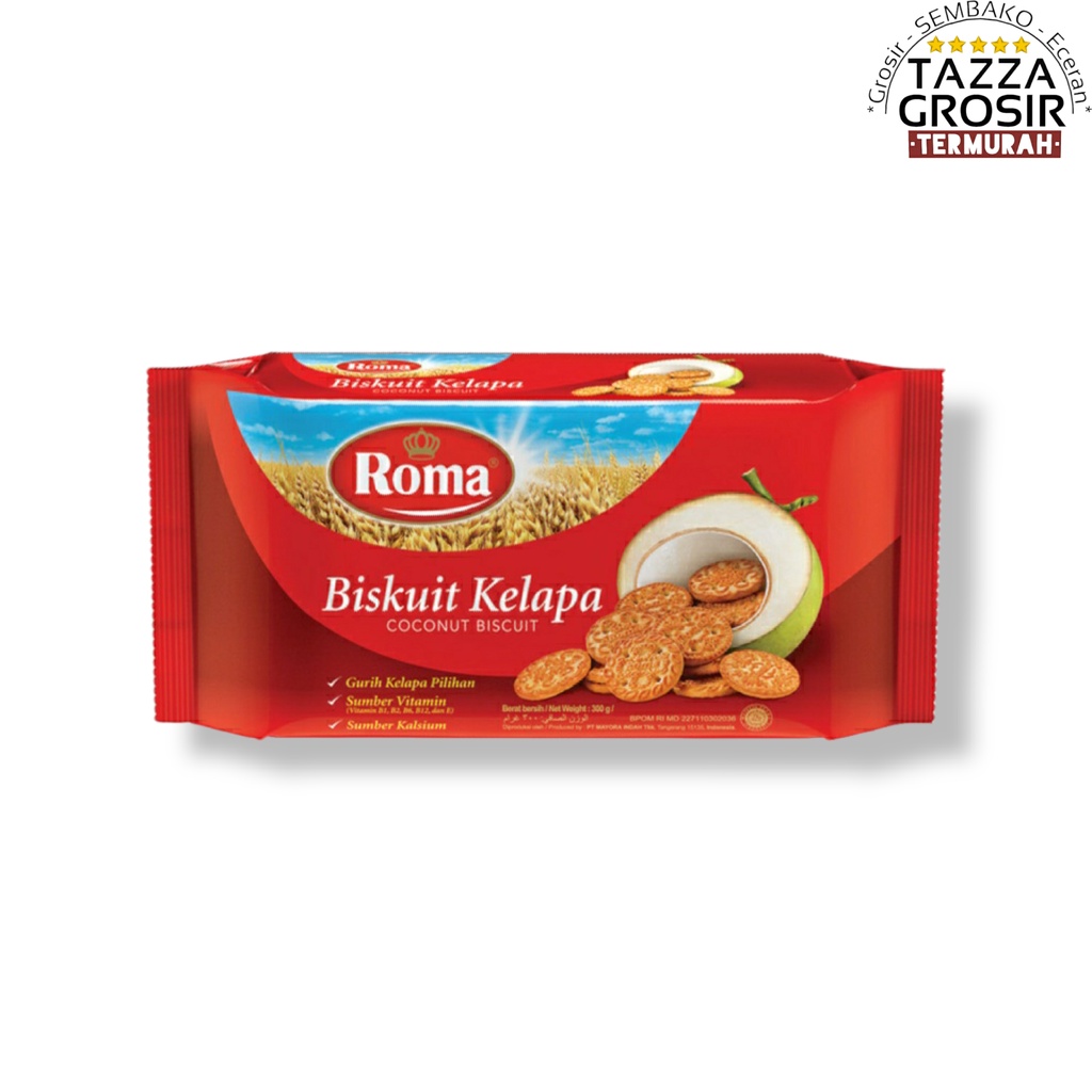 

Roma Biscuit Kelapa 300 Gr