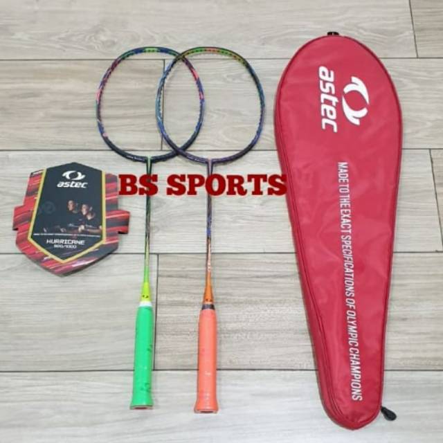RAKET BADMINTON ASTEC HURRICANE 900 100% ORIGINAL PRODUCT