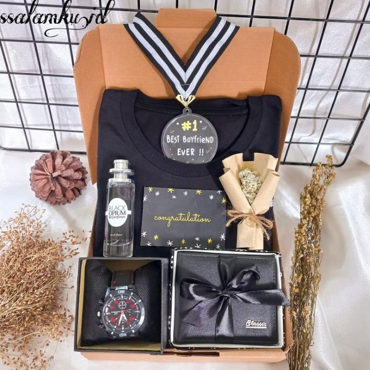 

Ready Gan BnM HAMPERS COWOK KADO ULANG TAHUN / SPECIAL GIFT BOX COWOK Jual@produk