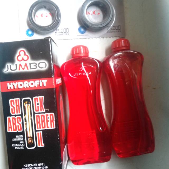 Paket Sil shok + oli shock jumbo for all matic.bebek honda.yamaha.suzuki dll