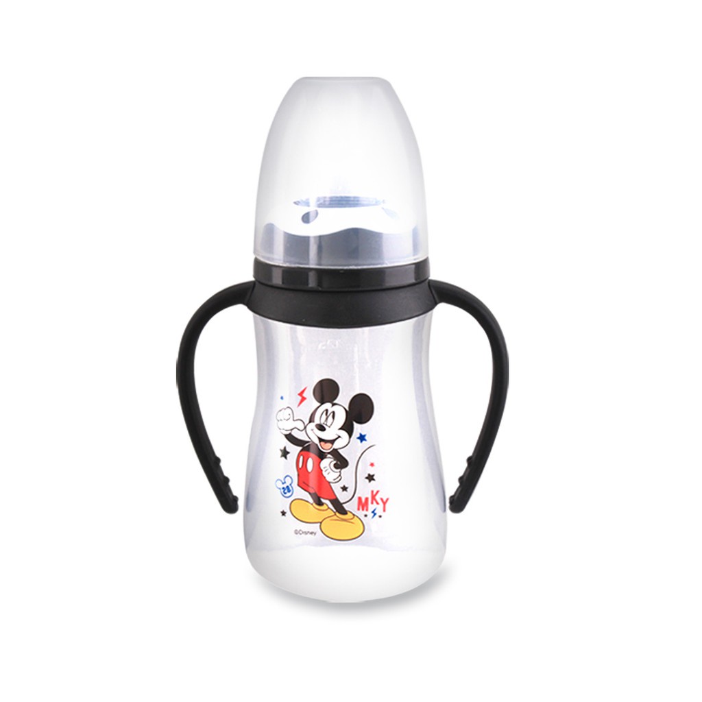 Lusty Bunny Disney Botol Susu Regular Round Bottle with Handle Mickey Minnie Bunny DMM1111/125ml DMM1121/250ml Disney Bunny