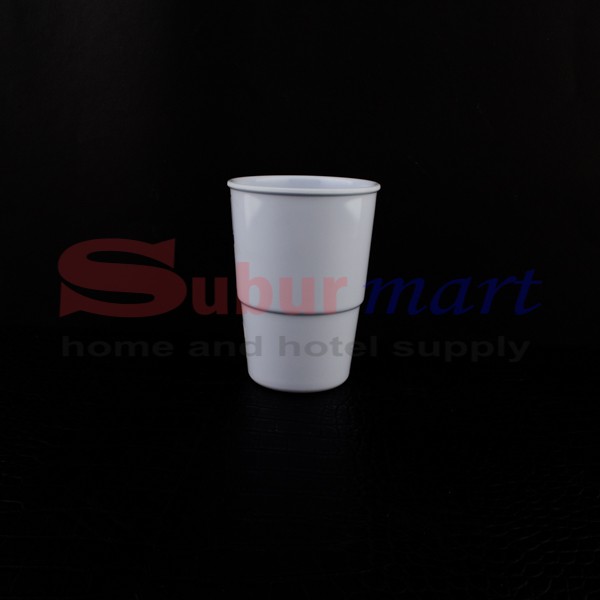 Gelas melamin putih Onyx - 3335
