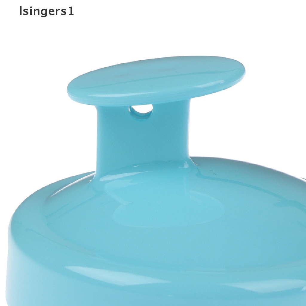 (lsingers1) 1pc Sisir Pijat Kulit Kepala Bahan Silikon Untuk Mandi