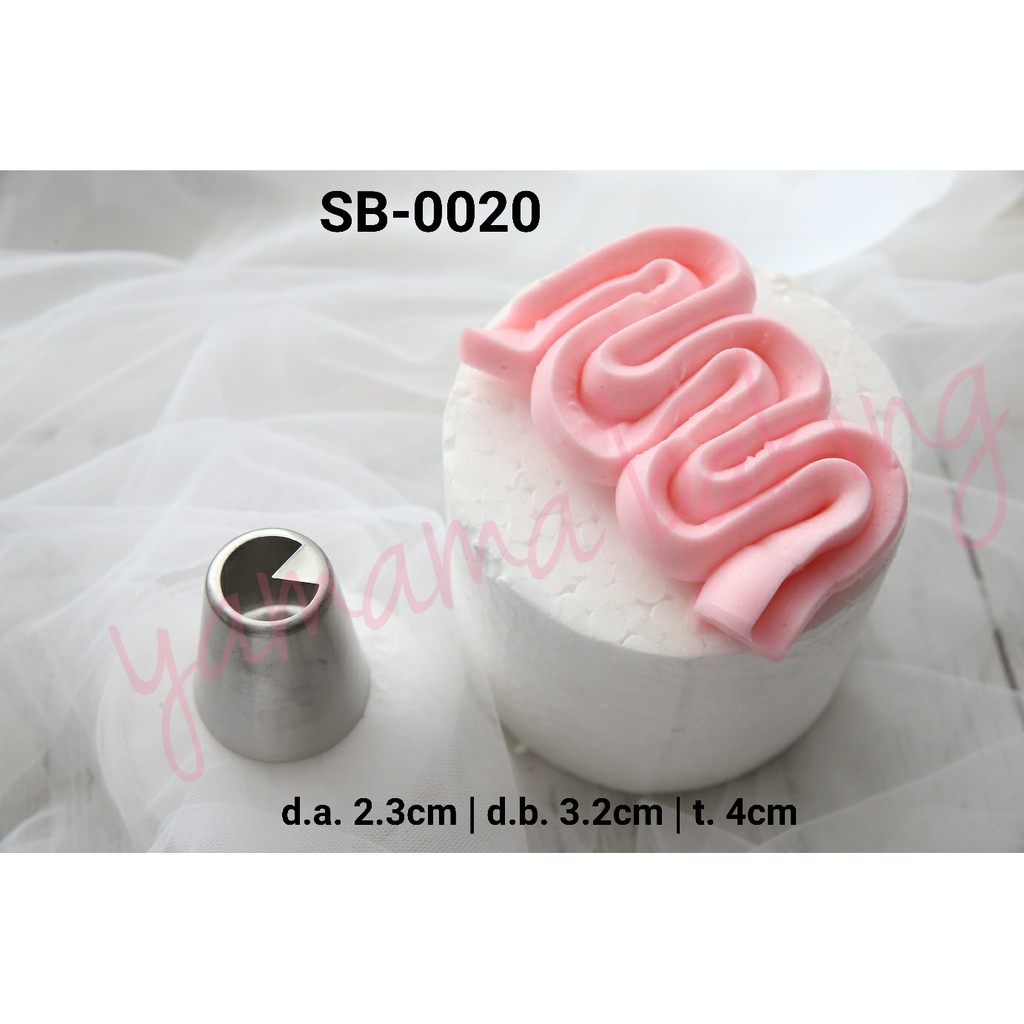 

Spuit pipping tip rusia besar bunga