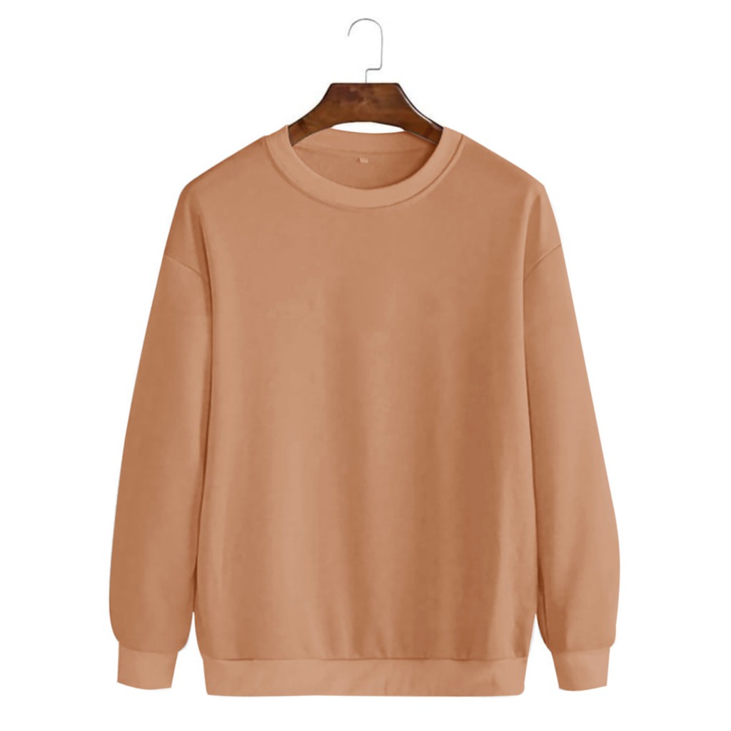 BISA COD / ALIPIO FASHION - BAJU SWEATER POLOS BABY TERRY / sweater keren / sweater pria / terbaru