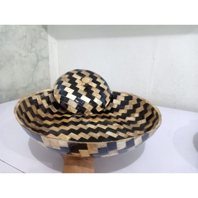 Bokor Bali Fiber Motif