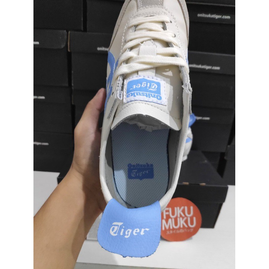 Sepatu Onitsuka Mexico 66 Sky Blue UNC Leather BNIB