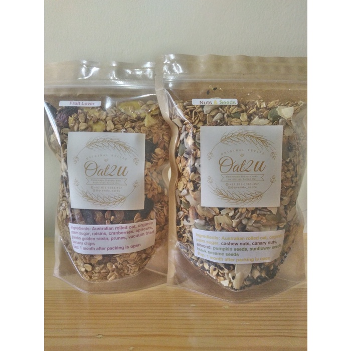 

Jual Granola Medium 250Gr - Palm Sugar Oat