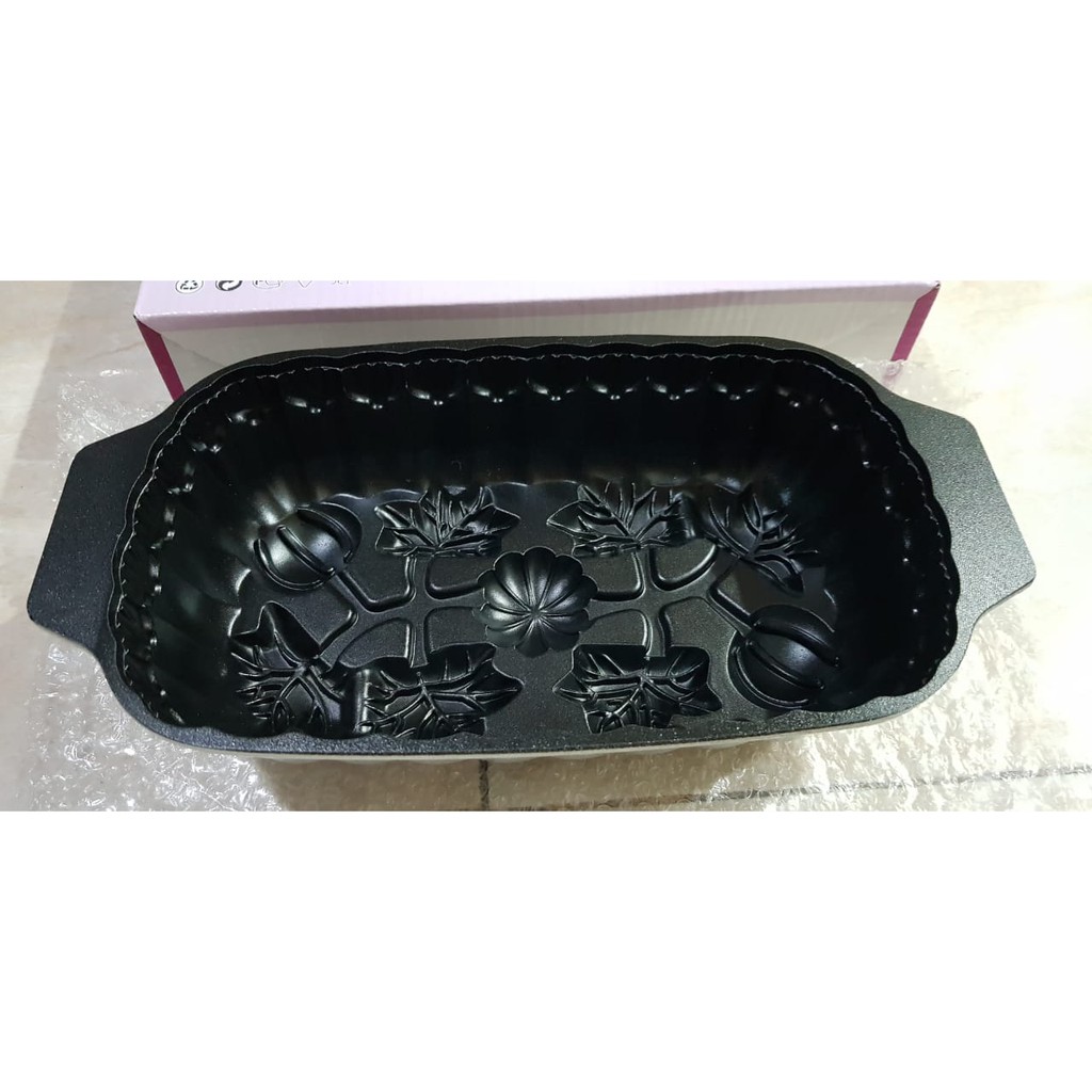 pumpkin loaf pan loyang cake anti lengket baking pan 24 cm non stick