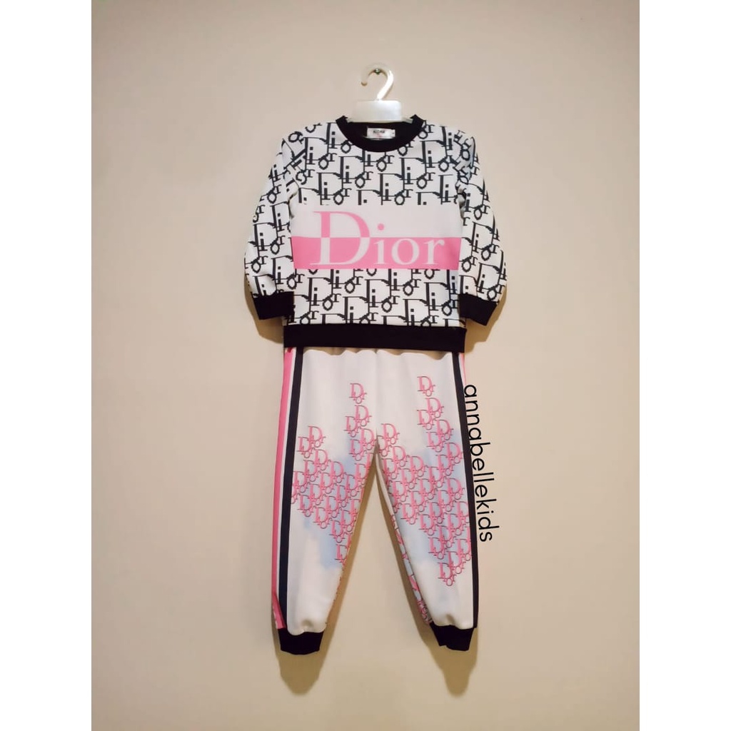 Sweater Jogger Dior Pink