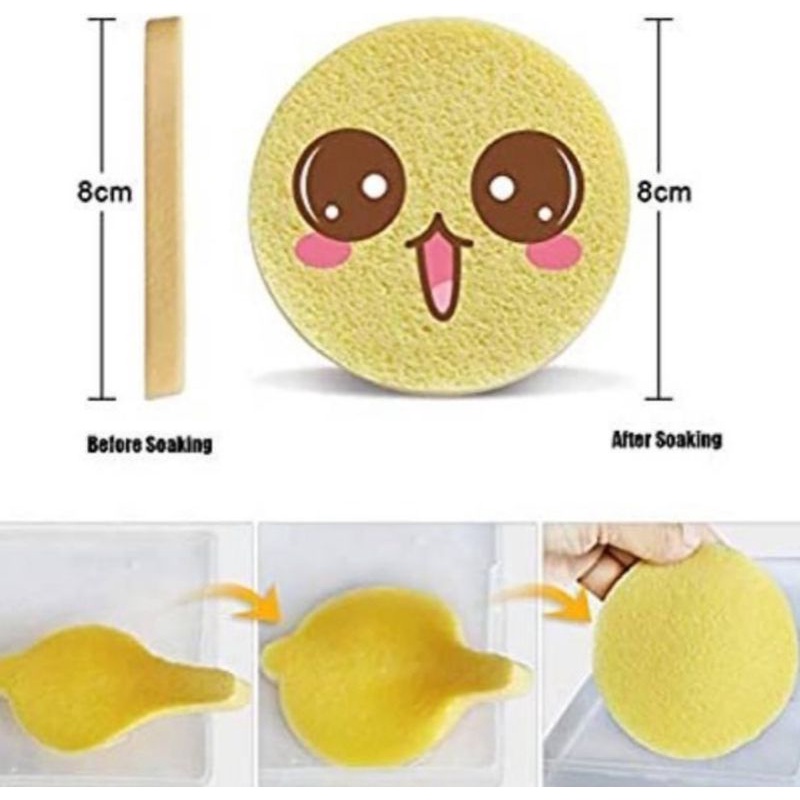 sponge facial pembersih wajah stick