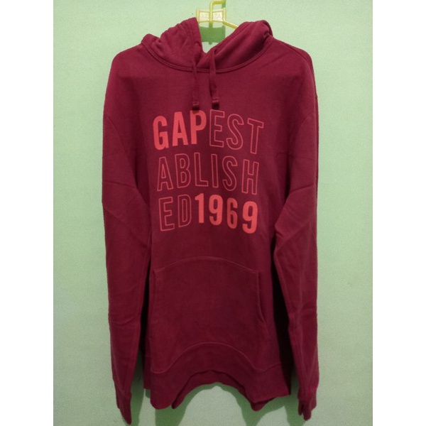 Hoodie GAP Maroon