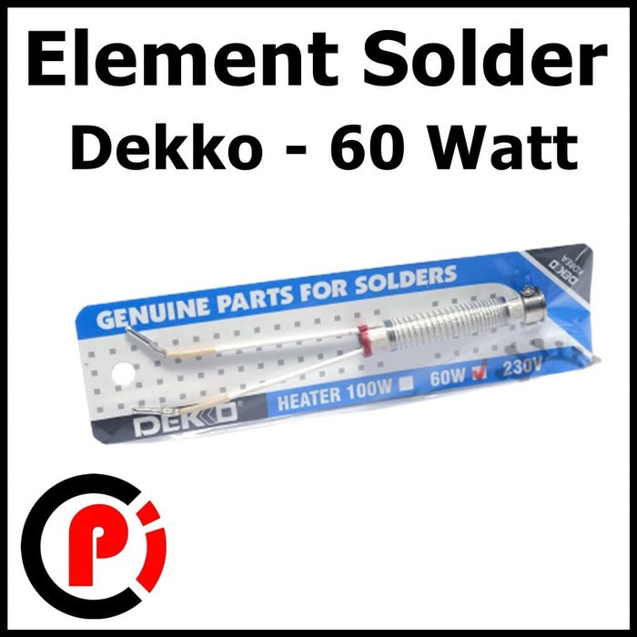 Original Dekko Element Pemanas Solder 60 Watt 60W DS60N