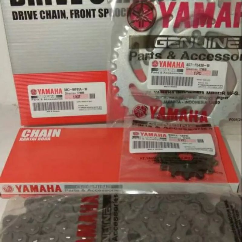 GEAR SET PAKE GEAR SET YAMAHA JUPITER MX NEW JUPITER MX135 50c