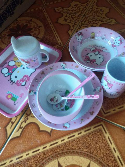 Mangkuk Bakso Melamine Hello Kitty