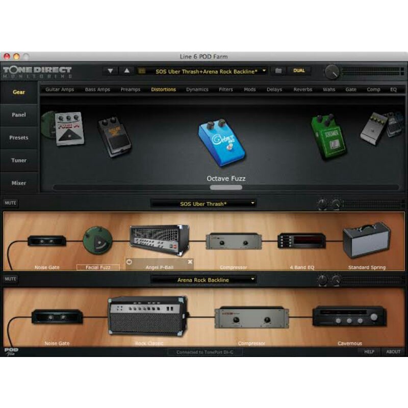 Guitar Rig 6 Pro Full Version (Bonus) Pod Farm Platinum efek