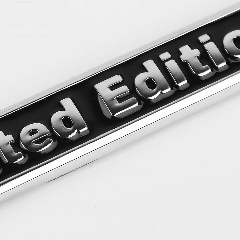 Stiker Limited edition 3D Mobil