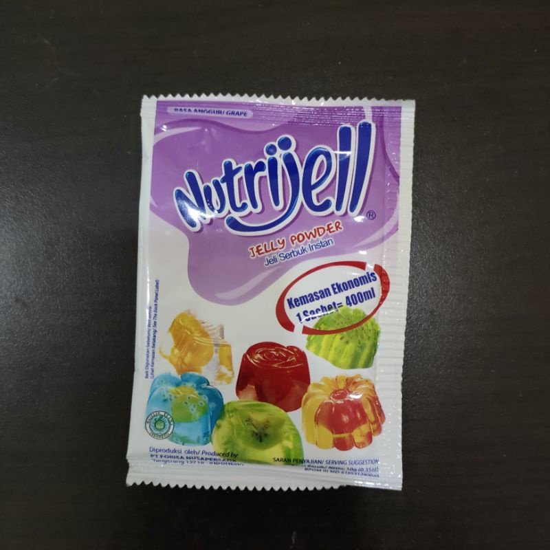 

NUTRIJEL NUTRIJELL ANGGUR GRAPE 10 GR - 1 SACHET