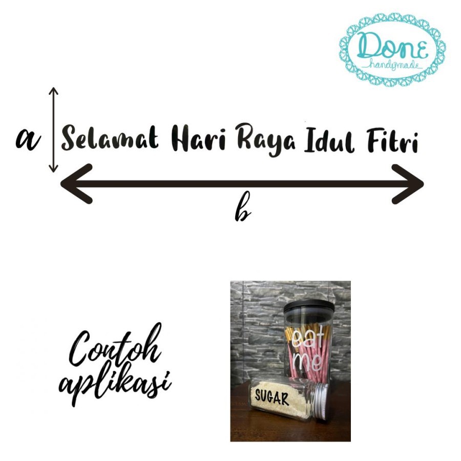 sticker kartu ucapan sticker resin sticker toples lebaran eid mubarak5