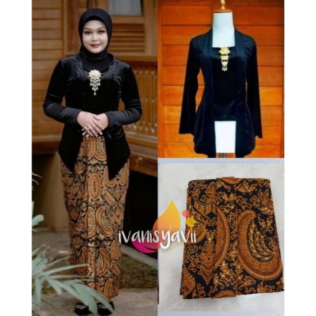 Kebaya Cantik + Jarik Instan, Motif Semen romo