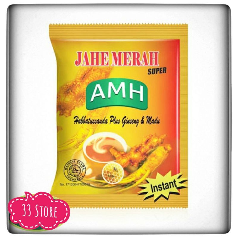 

Jahe Merah AMH Sachet Murmer Surabaya