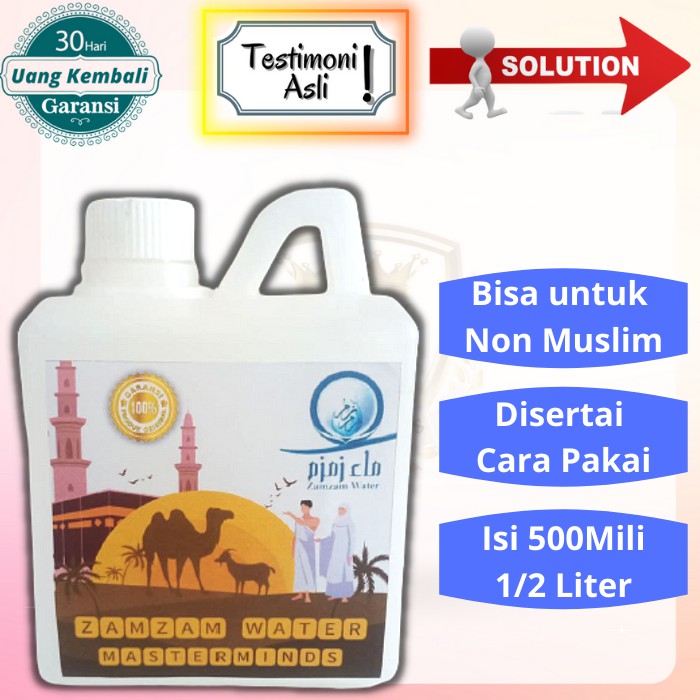 

AIR ZAMZAM ASLI PELEBUR HUTANG MASTERMINDS