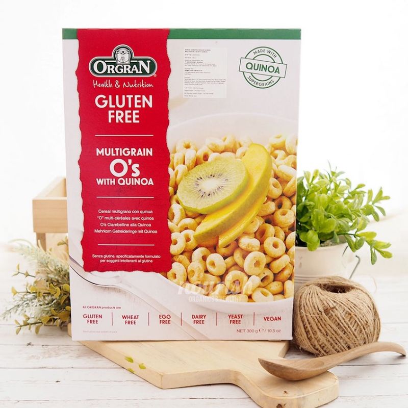 

ORGAN MULTIGRAIN O'S QUINOA 300GR