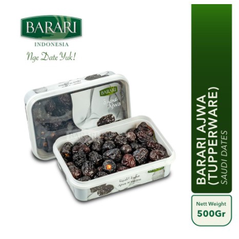 

Kurma Barari Ajwa Madinah 500Gr | Kurma Ajwa Grade 1