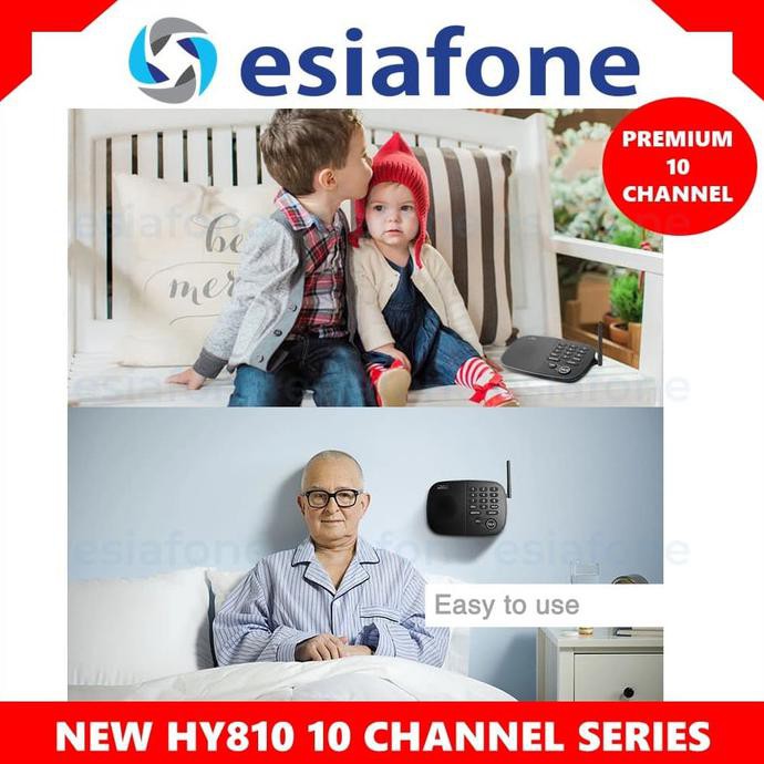 Hosmart Wireless Intercom Fm 10Ch Interkom Interphone Hy810 4 Stasiun