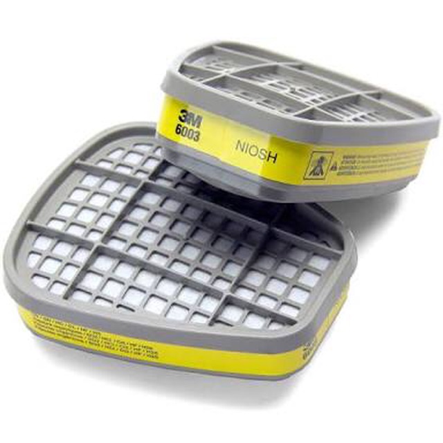 PROMO  Filter 3M 6003 Asap Organik / Gas Zat Asam / Kimia untuk Masker 3M 6200 7502 Respirator