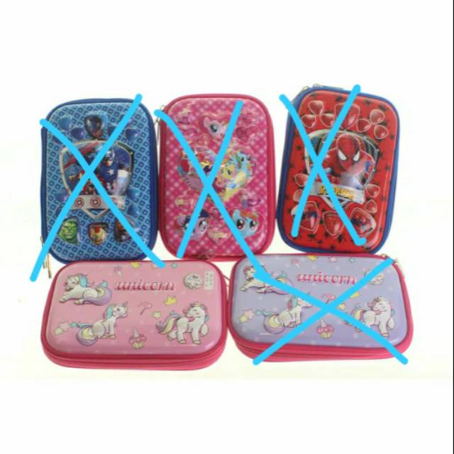 

Kotak pensil anak2 lucu unicorn