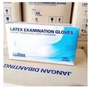 latex examination gloves