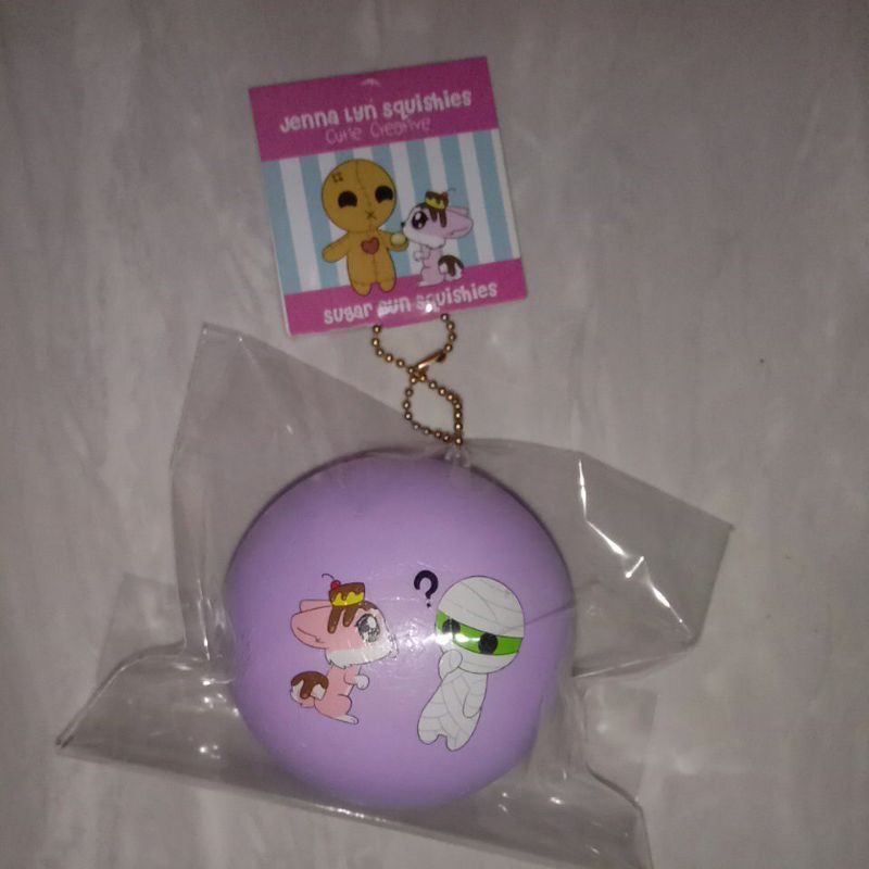 cutie creative sugar bun squishy purple
