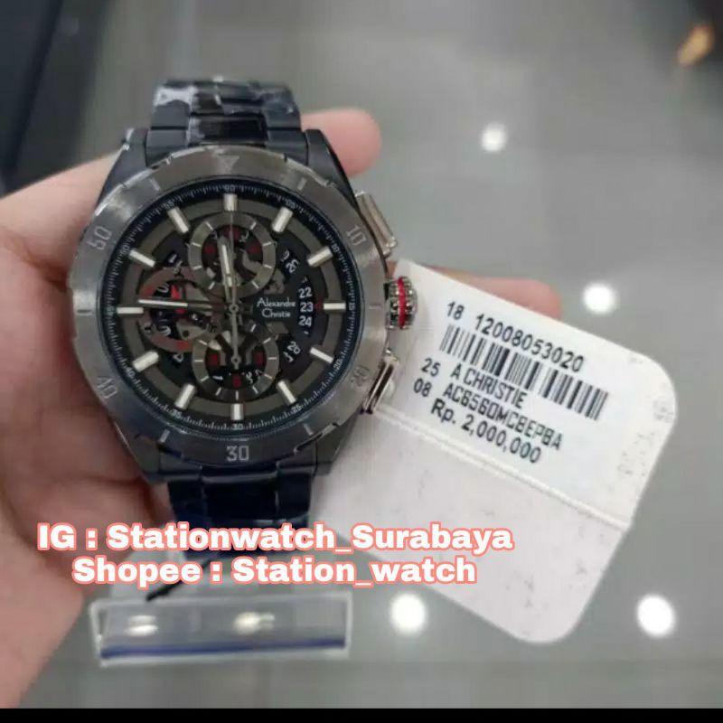 Alexsandre Christie Original Pria AC6560MC 6560MC AC6560 6560