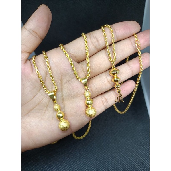 Kalung replika emas 24k kualitas golden,cantik mewah,persis seperti aslinya