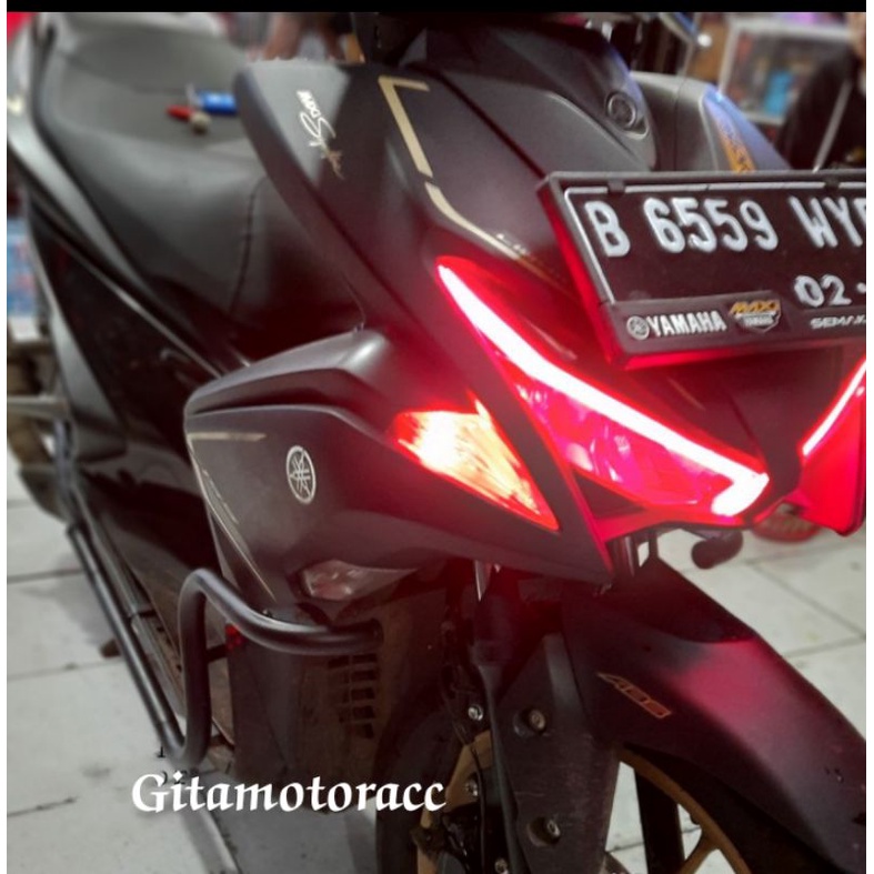 Crashbar Aerox 155 Tubular Dudukan Lampu Aerox 155