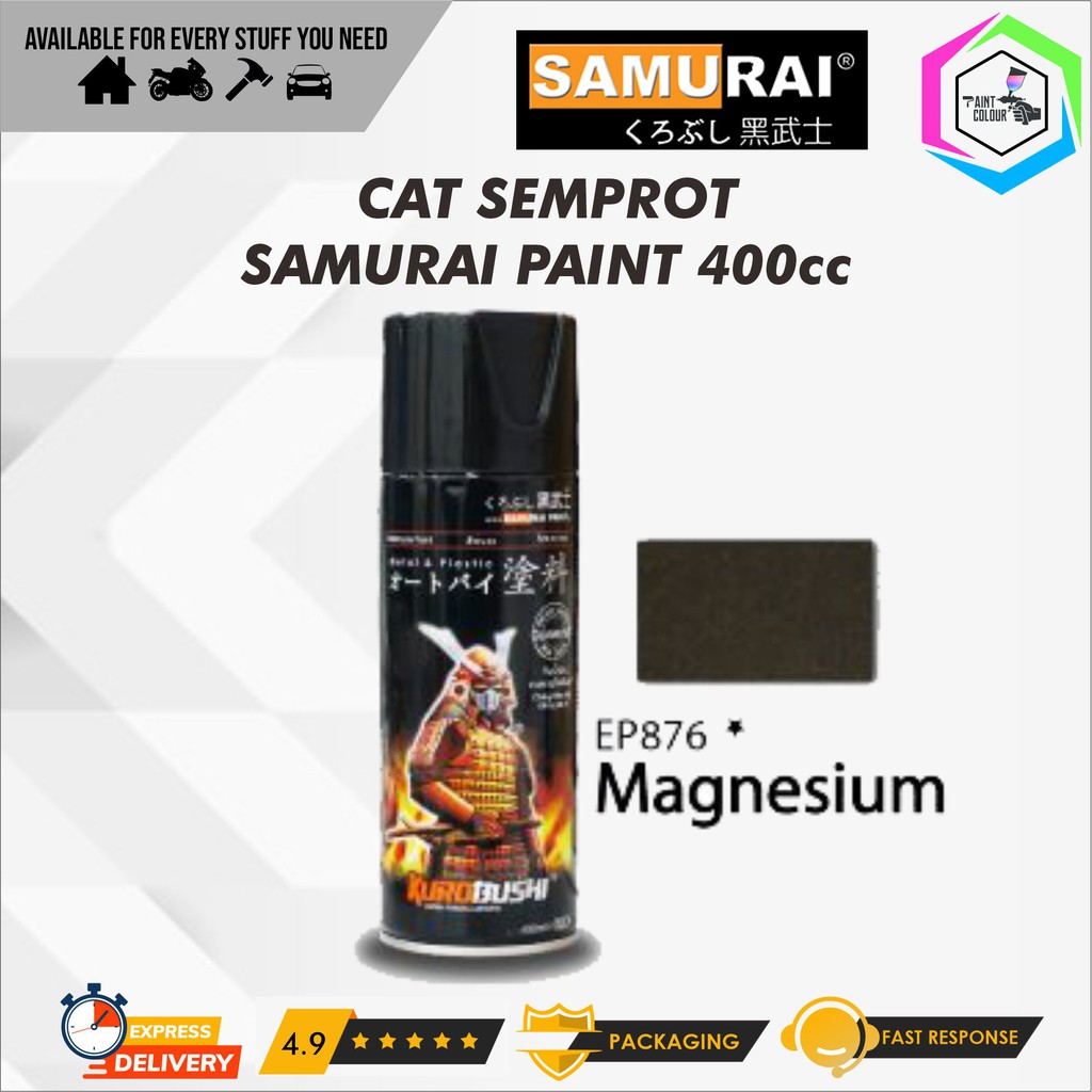 Samurai Paint EP876* Magnesium Cat Semprot/Pylox/Gundam/Motor