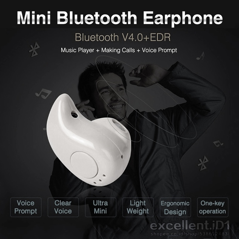 TWS MINI Headset Bluetooth Sport  Wireless Handsfree Earphone Stereo Bluetooth 4.1 HiFi Audio Receiver Speaker Gaming  Earphone