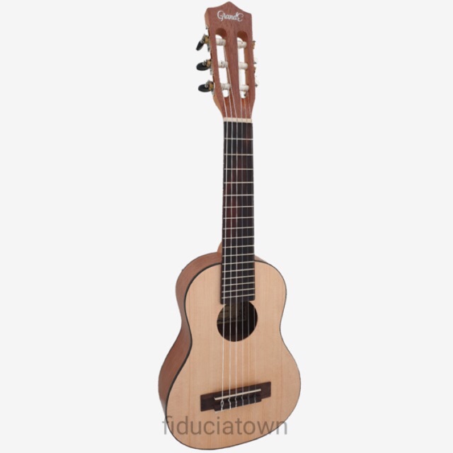 READY Gitarlele Grande Guitalele Original Natural dan Coklat Guitarlele Guitar Gitar Kecil Sedang