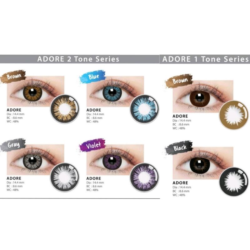 SOFTLENS ADORE LIVING COLOUR