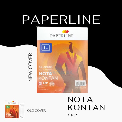 

Nota Kontan Paperline Besar 1 PLY 50 Lembar - 160 x 210 mm