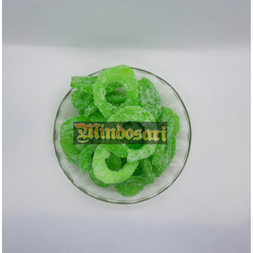 

Manisan Pala Kering Cincin Hijau 100Gr