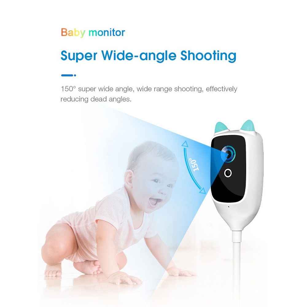 Xiaovv Kamera Pengawas Bayi Baby Monitor CCTV WiFi 2K - XVV-3130S-BM-C1 - White