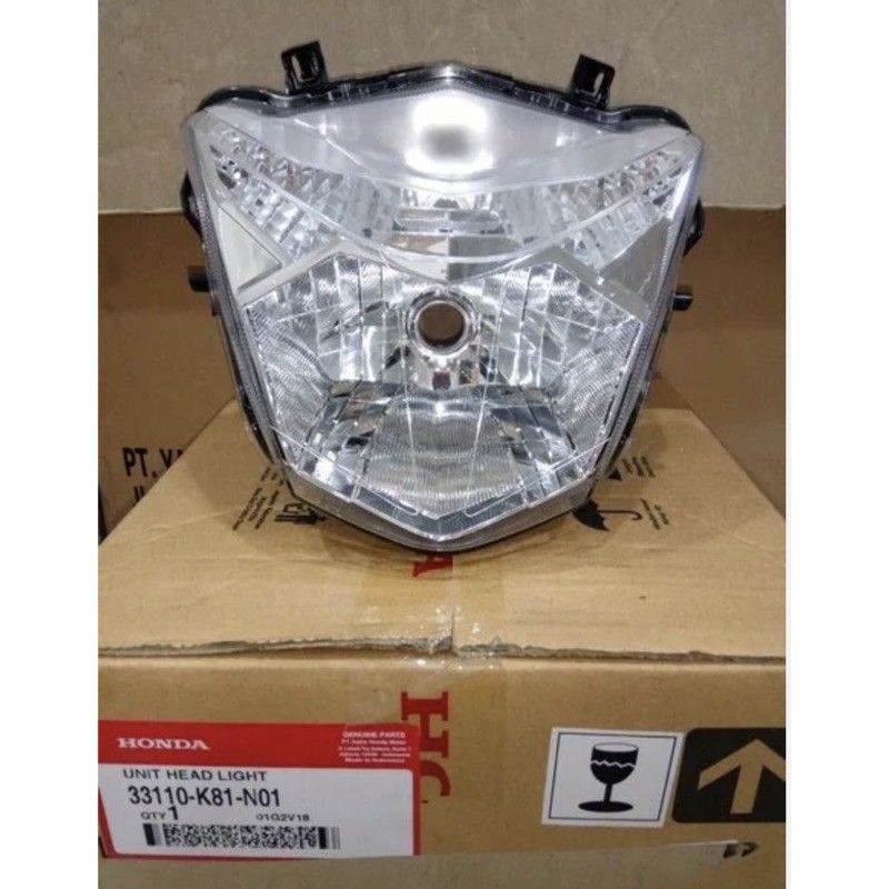 REFLEKTOR LAMPU DEPAN BEAT ESP BEAT STREET 2017-2019 ORIGINAL HONDA AHM
