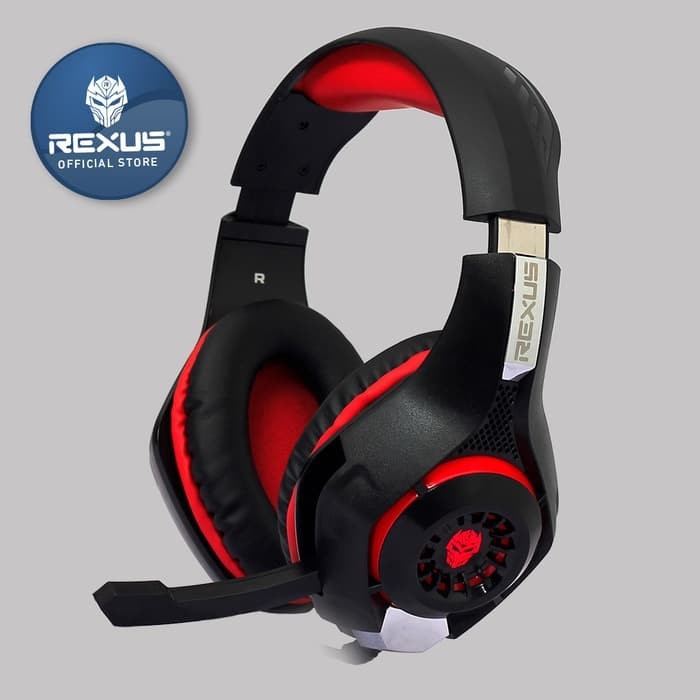 Rexus Vonix F55 Headset Gaming with Mic LED F-55 - Wired