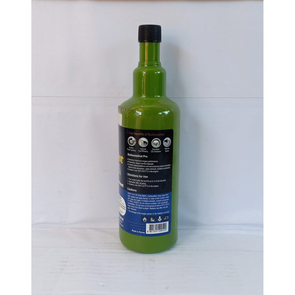BULLSONE SHOT PRO 6 in 1 TOTAL FUEL SYSTEM TREATMENT BENSIN dan DIESEL 500ml