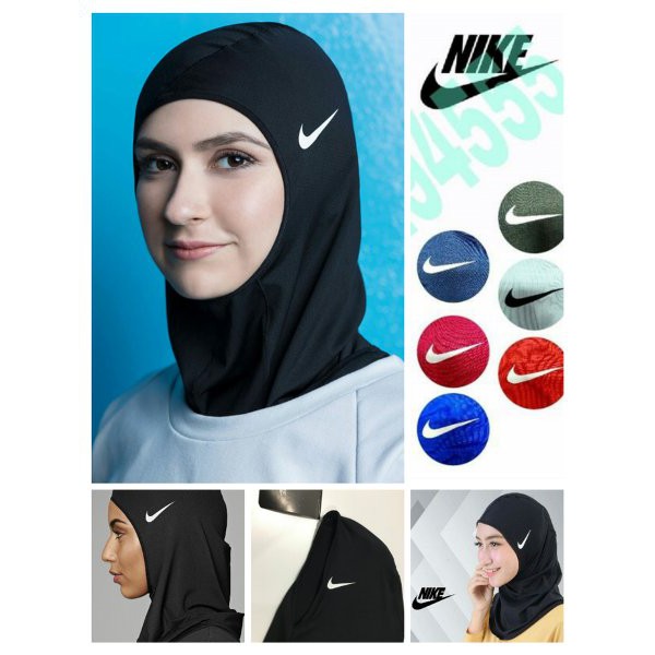 Hijab Kerudung Nike Sporty