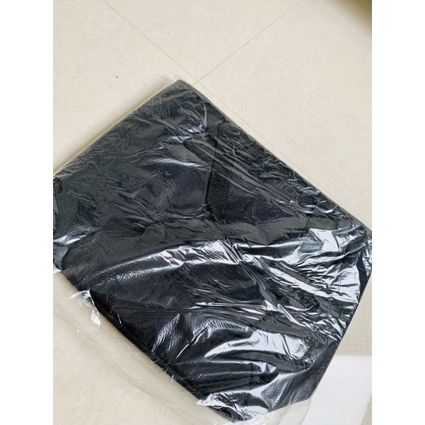 Tas uniqlo tote bag premium import bahan bagus ukuran besar hitam ori